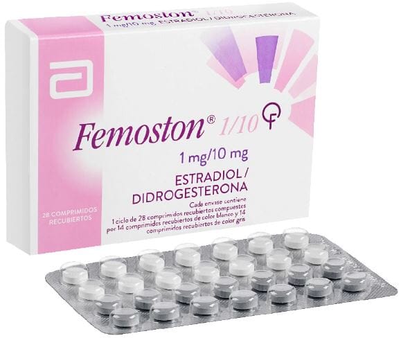 Femoston 1/10 x 28 comprimidos recubiertos Farmex-Receta Solidaria-Persistente-50